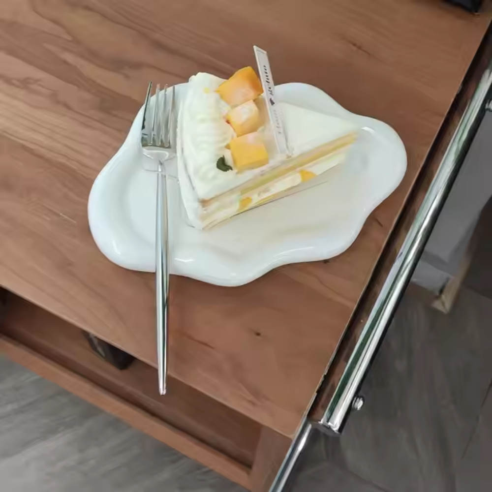 Irregular White Cloud Trinket Tray