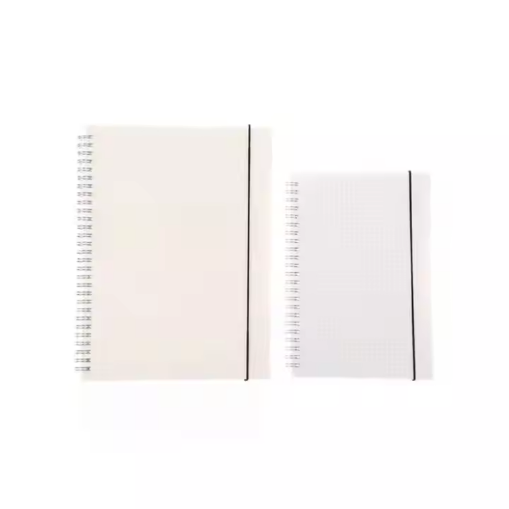 A5 Frosted Ring Notebook
