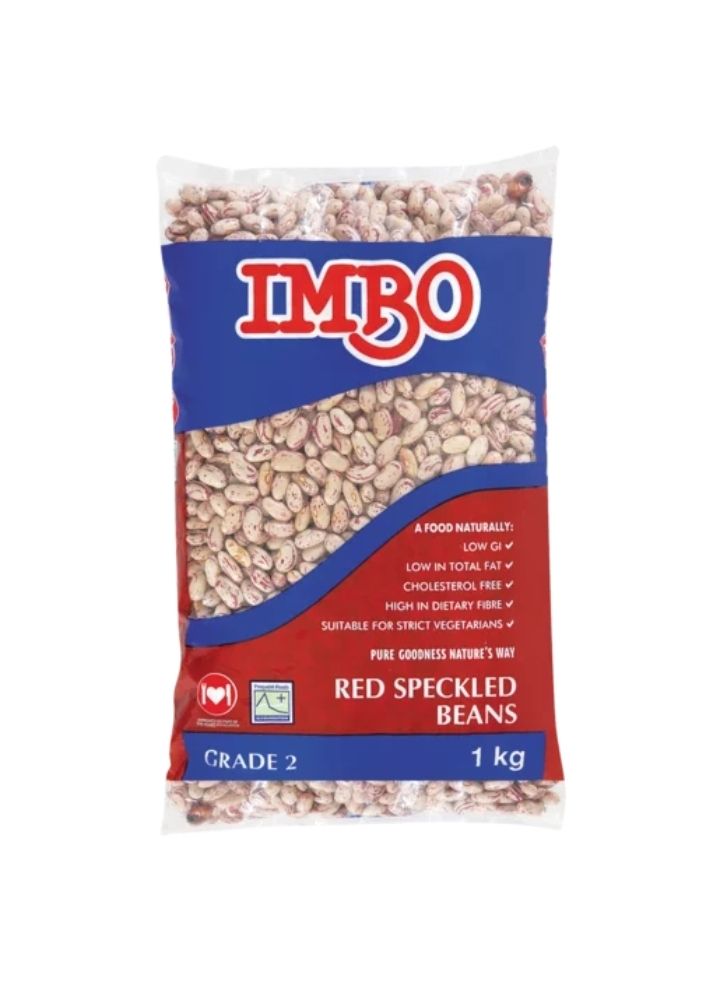 Imbo Red Speckled Beans Pack 1kg