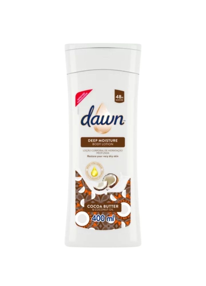 Dawn Cocoa Butter Deep Moisture Body Lotion 400ml