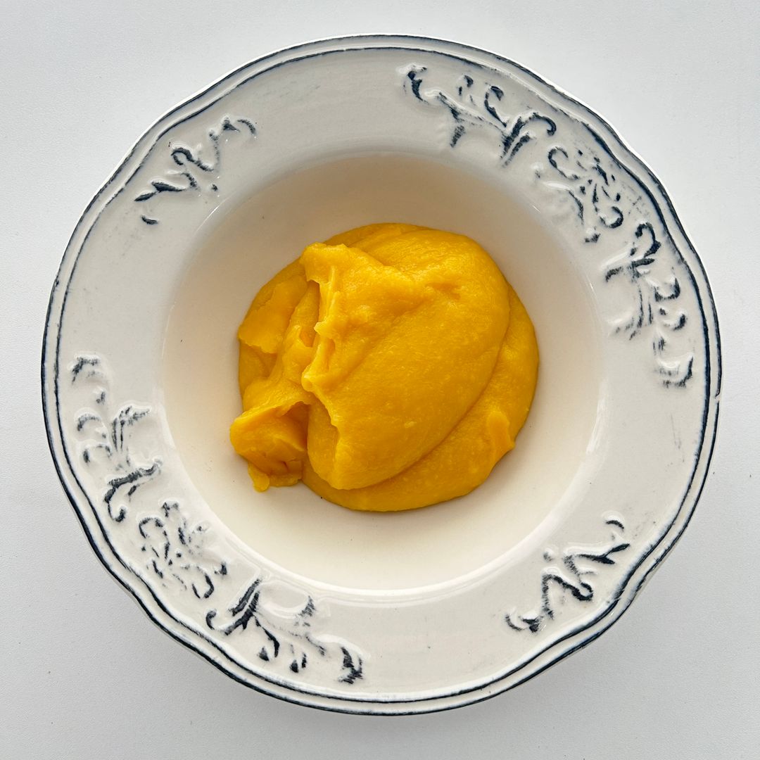 Puré de camote y zanahoria