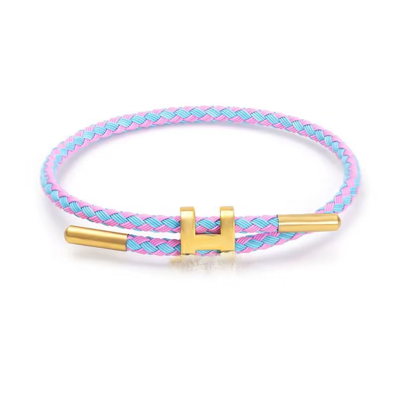 Bracelet H Unisex en fil 