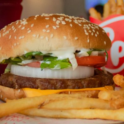 HAMBURGUESA DE RES