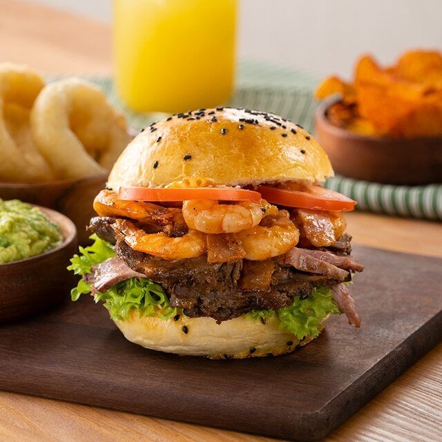 HAMBURGUESA MIXTA
