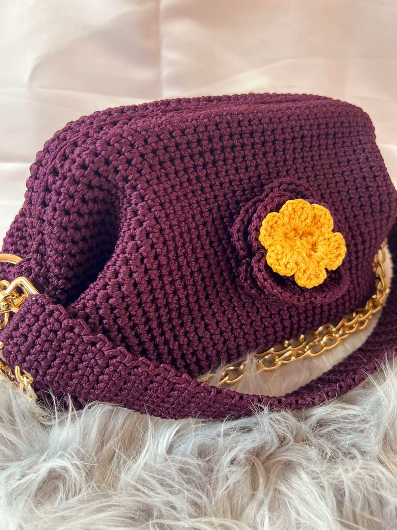 Crochet Clutch Bag 
