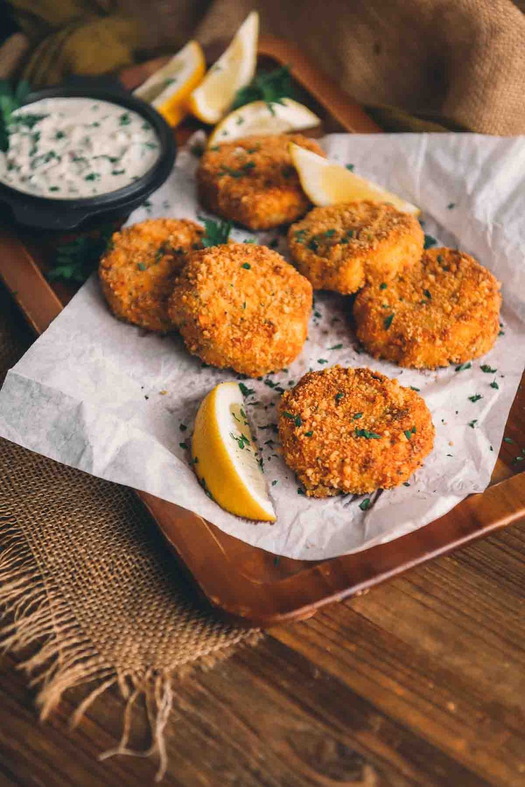 Traditional Fishcakes with Savoury Rice