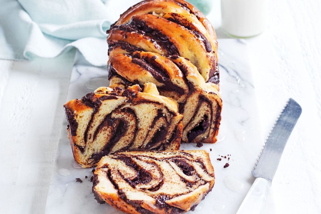 babka de chocolate