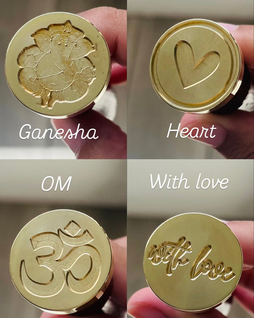 Wedding wax stamp