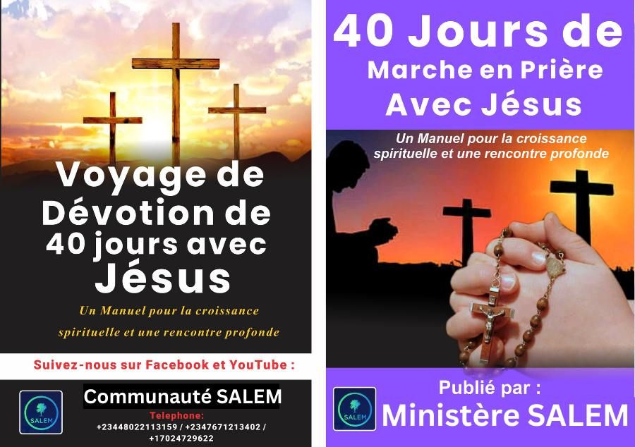 40 Jours Marche avec Jesus 