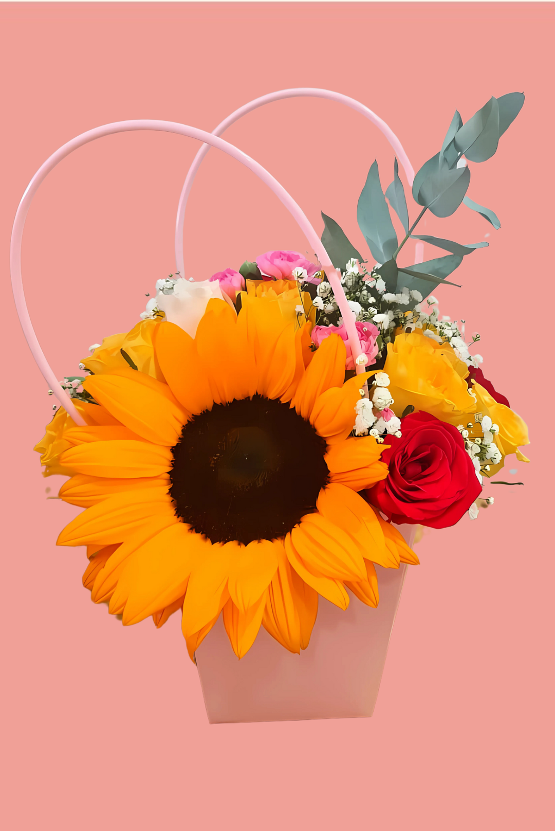 331- Girasol en bolso 