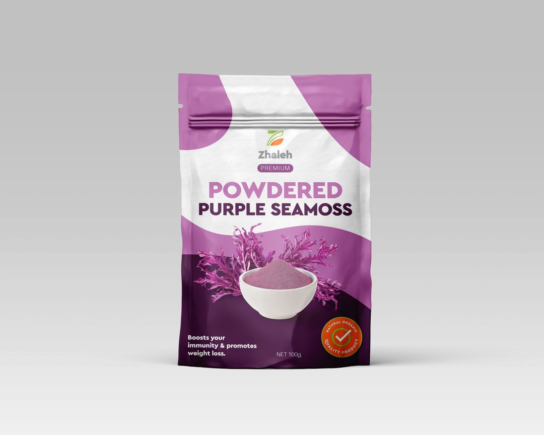 Zhaleh's Powdered Seamoss (Purple)