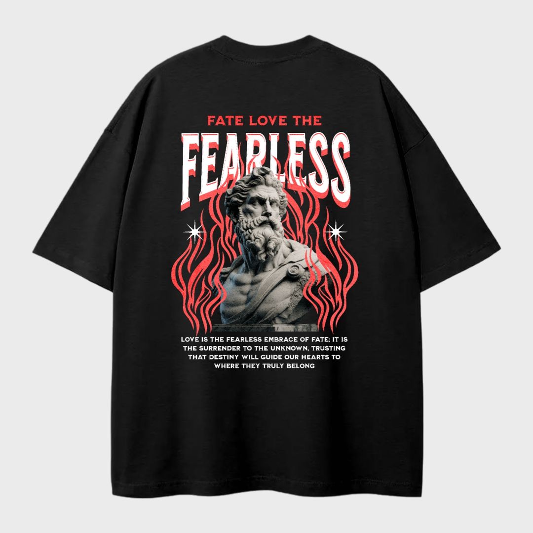 "Fearless" Unisex Black T-shirt