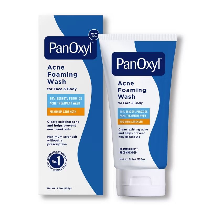PanOxyl Maximum Strength Antimicrobial Acne Foaming Wash - 5.5oz