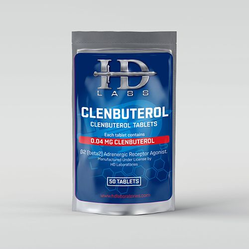 Clenbuterol 0.4mg x 50 tablets 