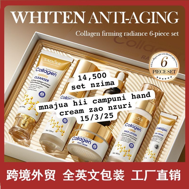 Collagen Whiten Ant Aging set 14500 usafiri tu