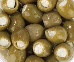 Green Olives Stuffed With Cheese 