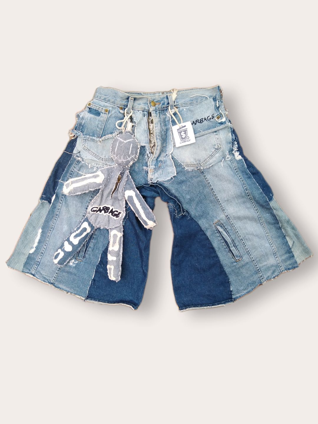 Ded Doll Denim Flared Jorts