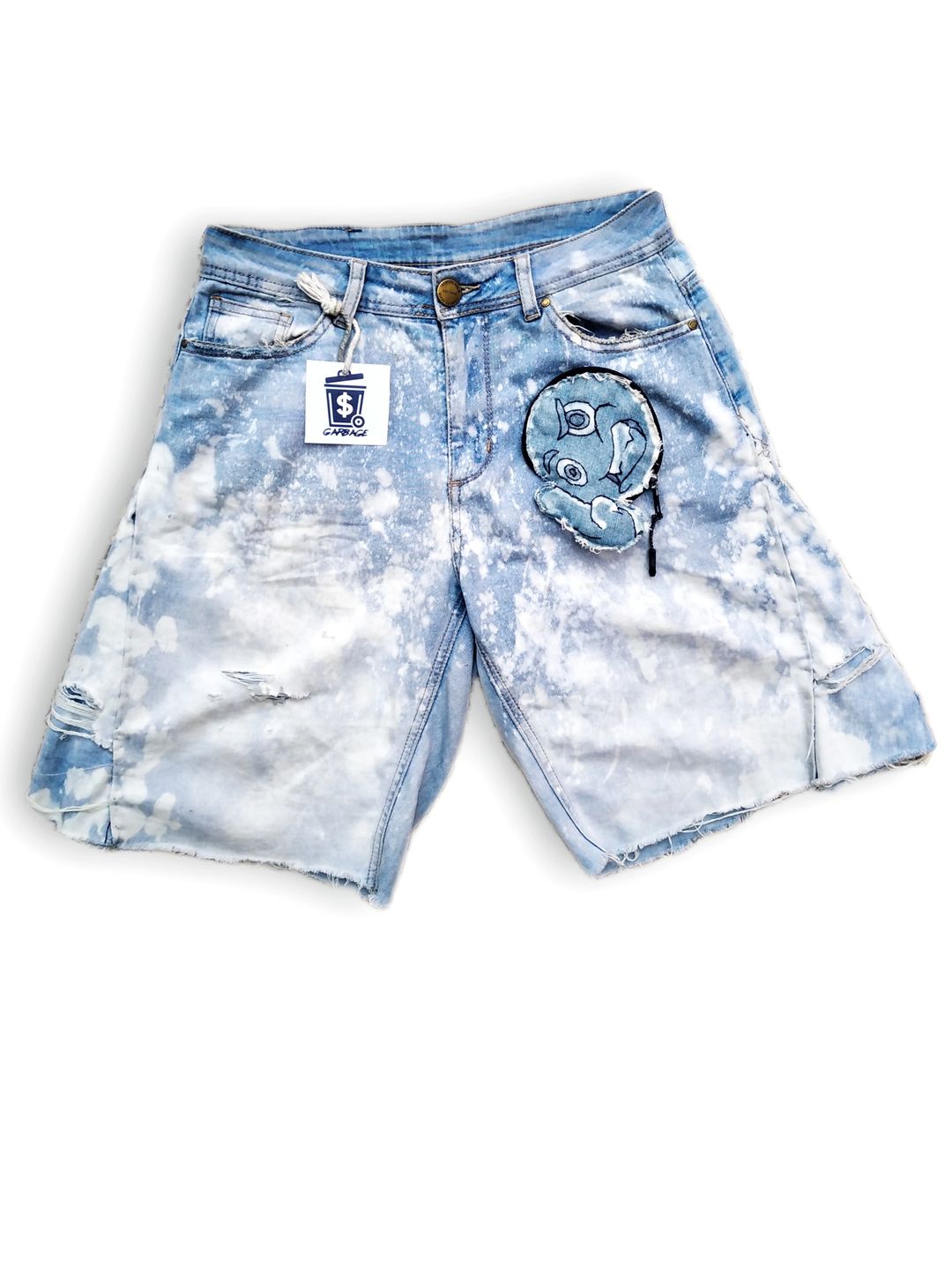 Fvck Em denim Jorts