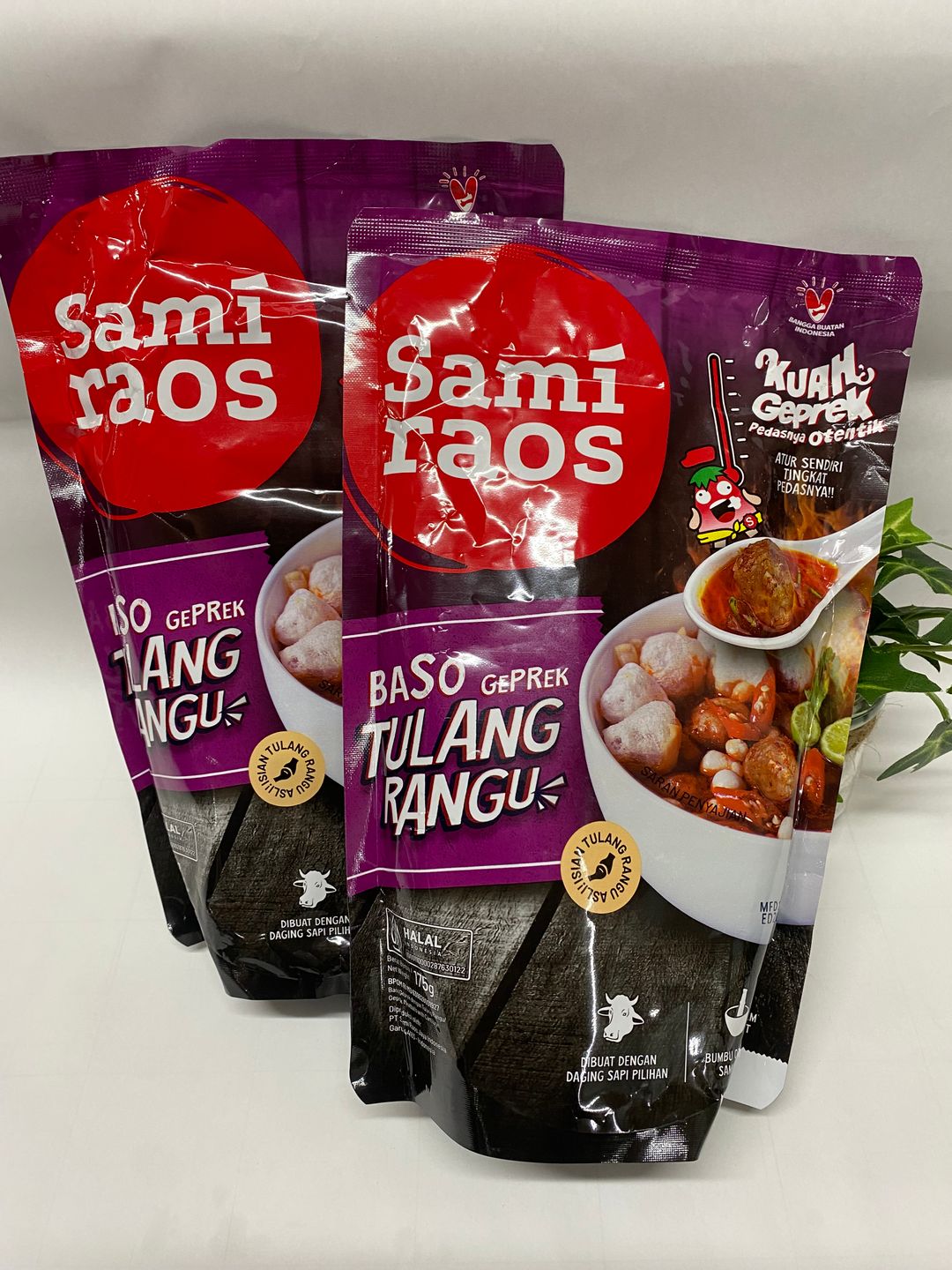 Sami Raos Baso Geprek Tulang Rangu 175gr