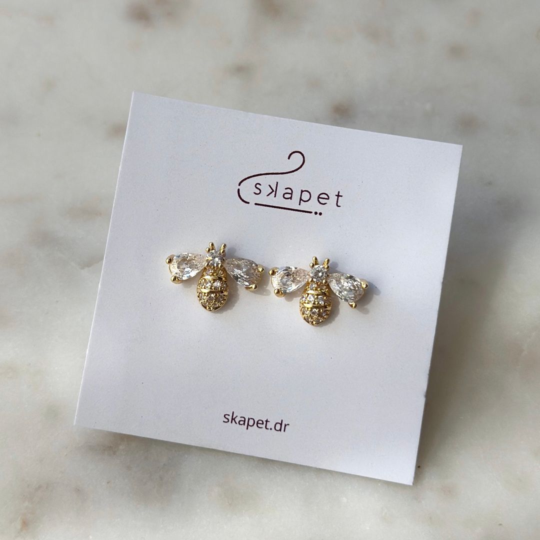 Mini Bee Earring