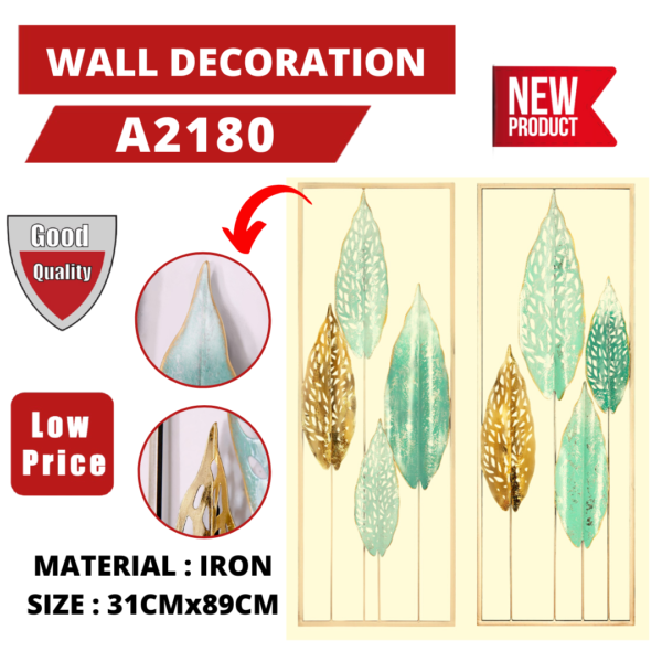 IRON WALL DECORATION A2180 (2 PCS)