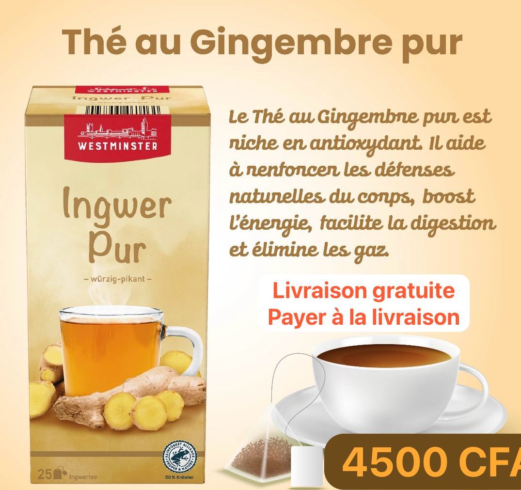 Thé au Gingembre pur