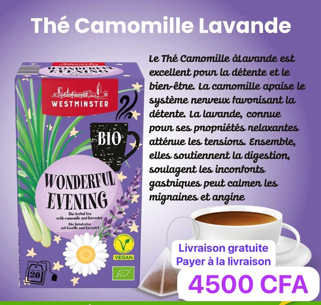 Thé Camomille Lavande