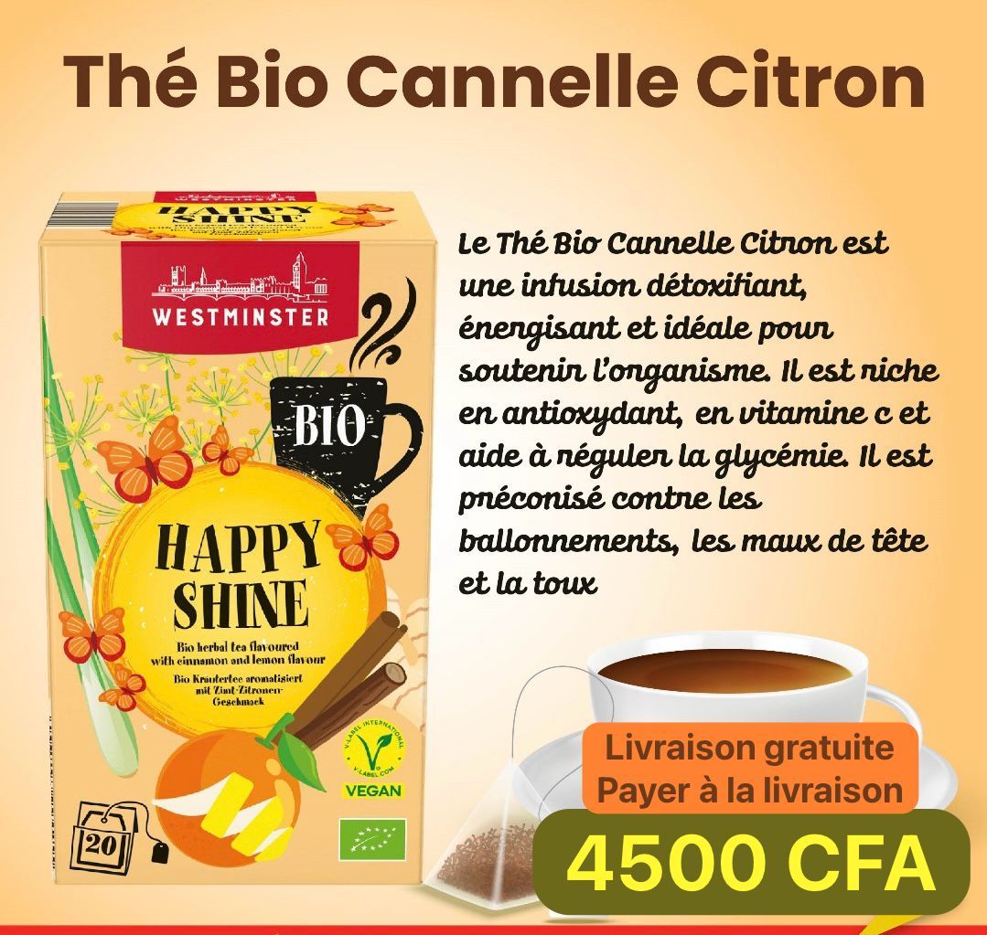 Thé Bio Cannelle Citron