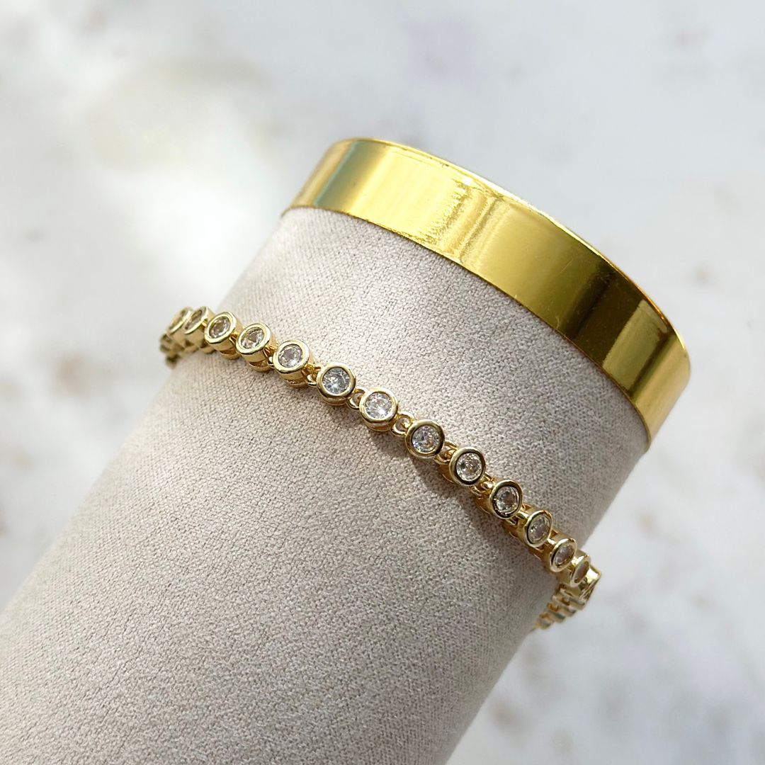 Diamond Bezel Bracelet