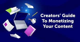 How to make money from content creation