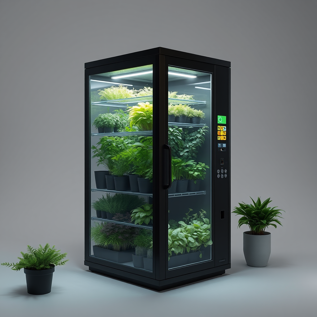Indoor glass greenhouse