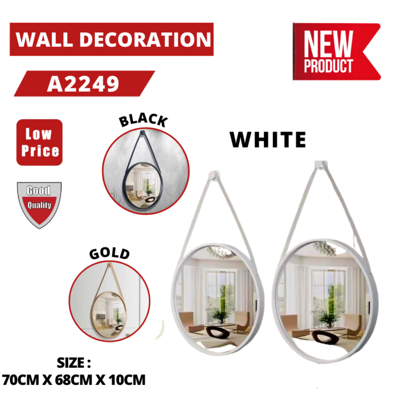 IRON WALL MIRROR DECORATION A2249