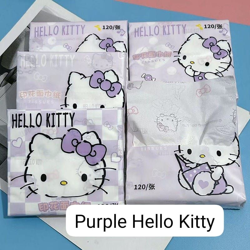Hello Kitty printed tissue