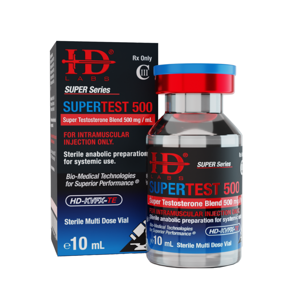 SuperTest 500mg x 10ml bottle 