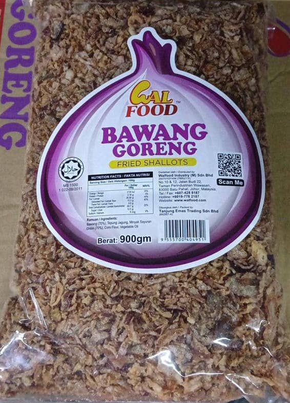Bawang Goreng WalFood 900gx10