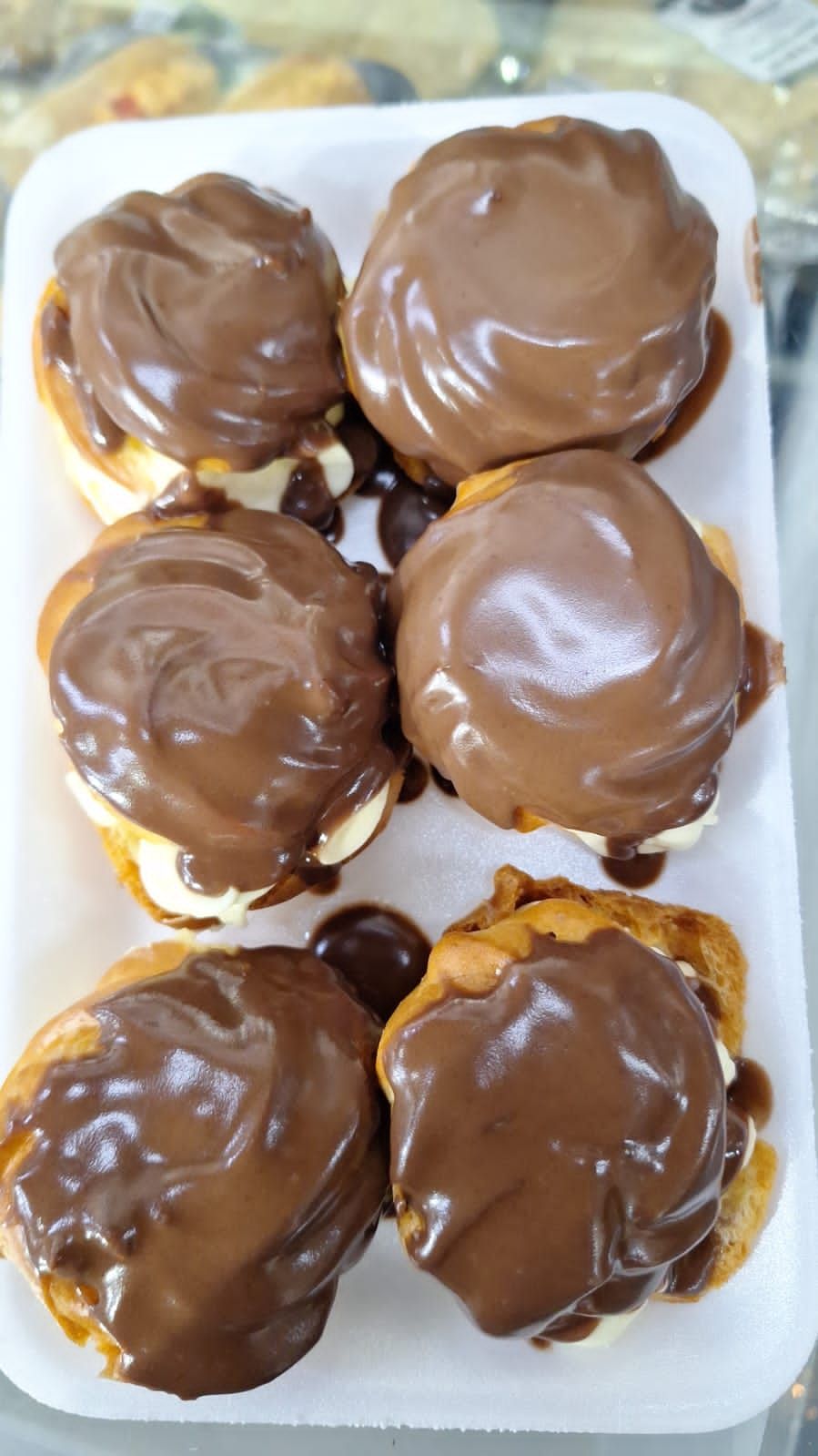 Fresh Cream Eclairs