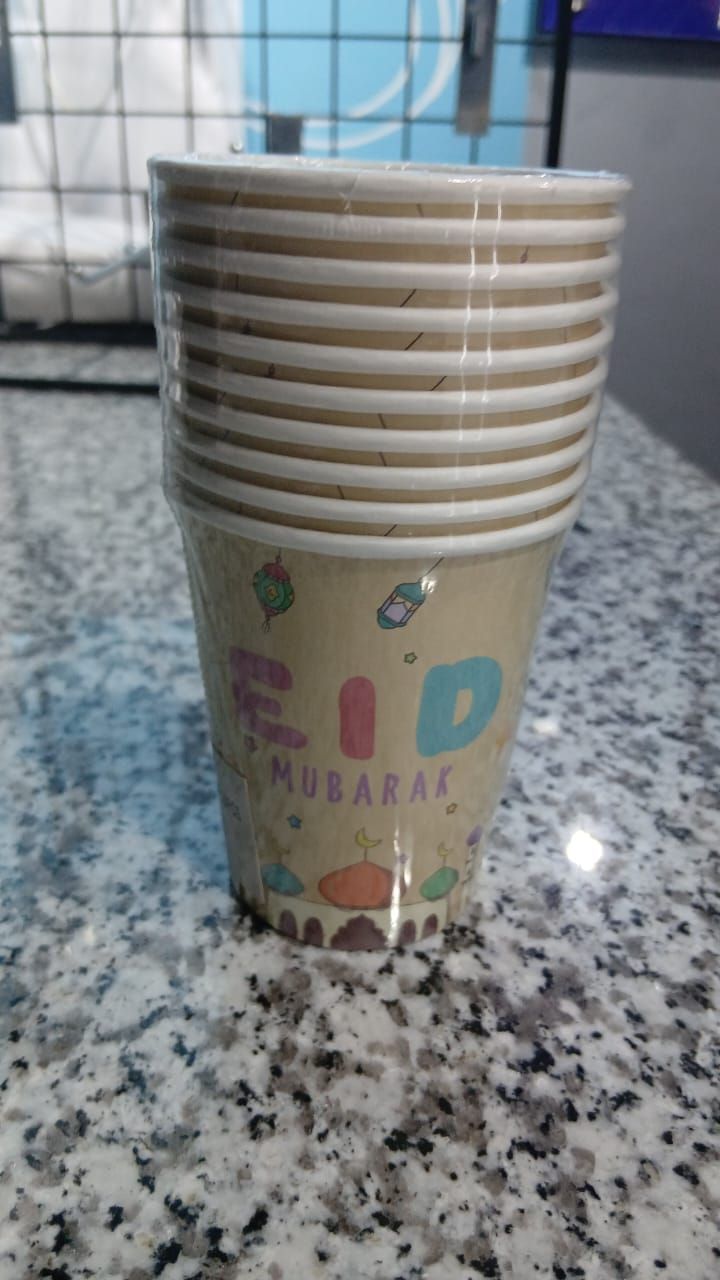 Eid Paper cups 10pc