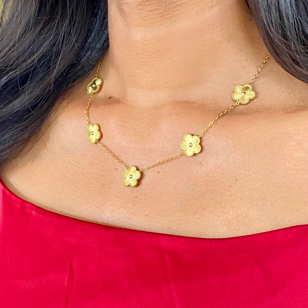 Golden Bloom Necklace 🌟