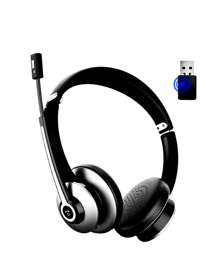 Bluetooth wireless headset with USB port