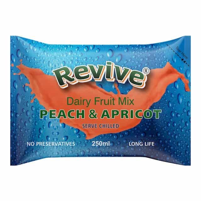 Revive Peach & Apricot UHT 250ml Sachet