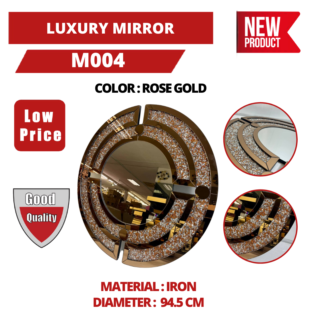 LUXURY MIRROR M004 - ROSE GOLD
