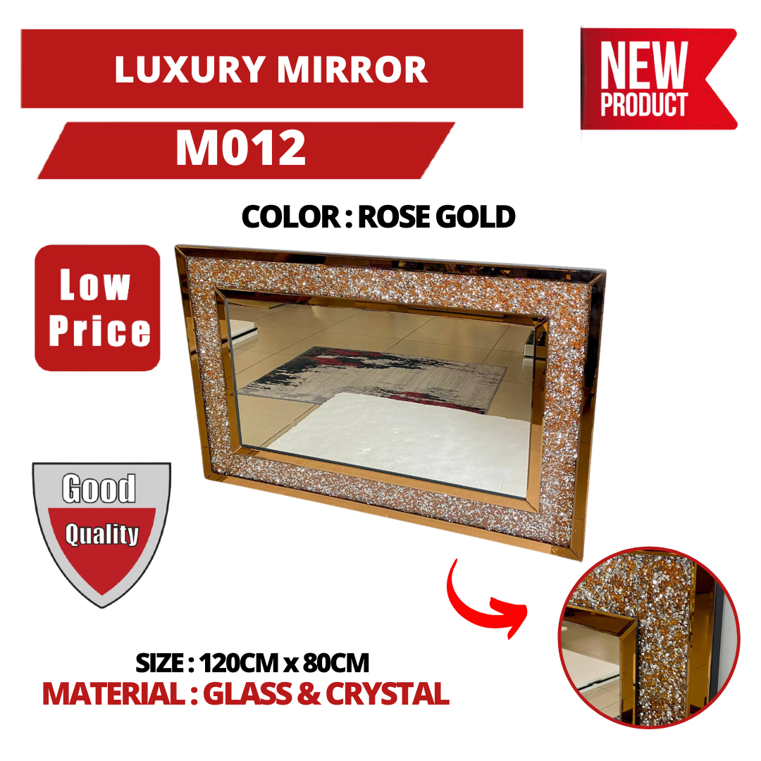 LUXURY MIRROR M012 - ROSE GOLD