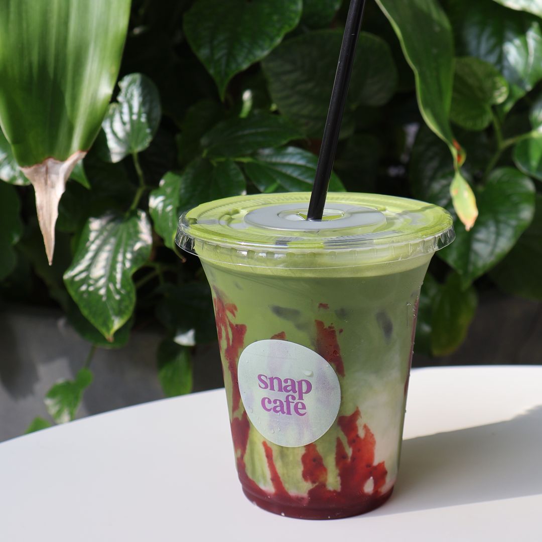 Iced Strawberry Matcha
