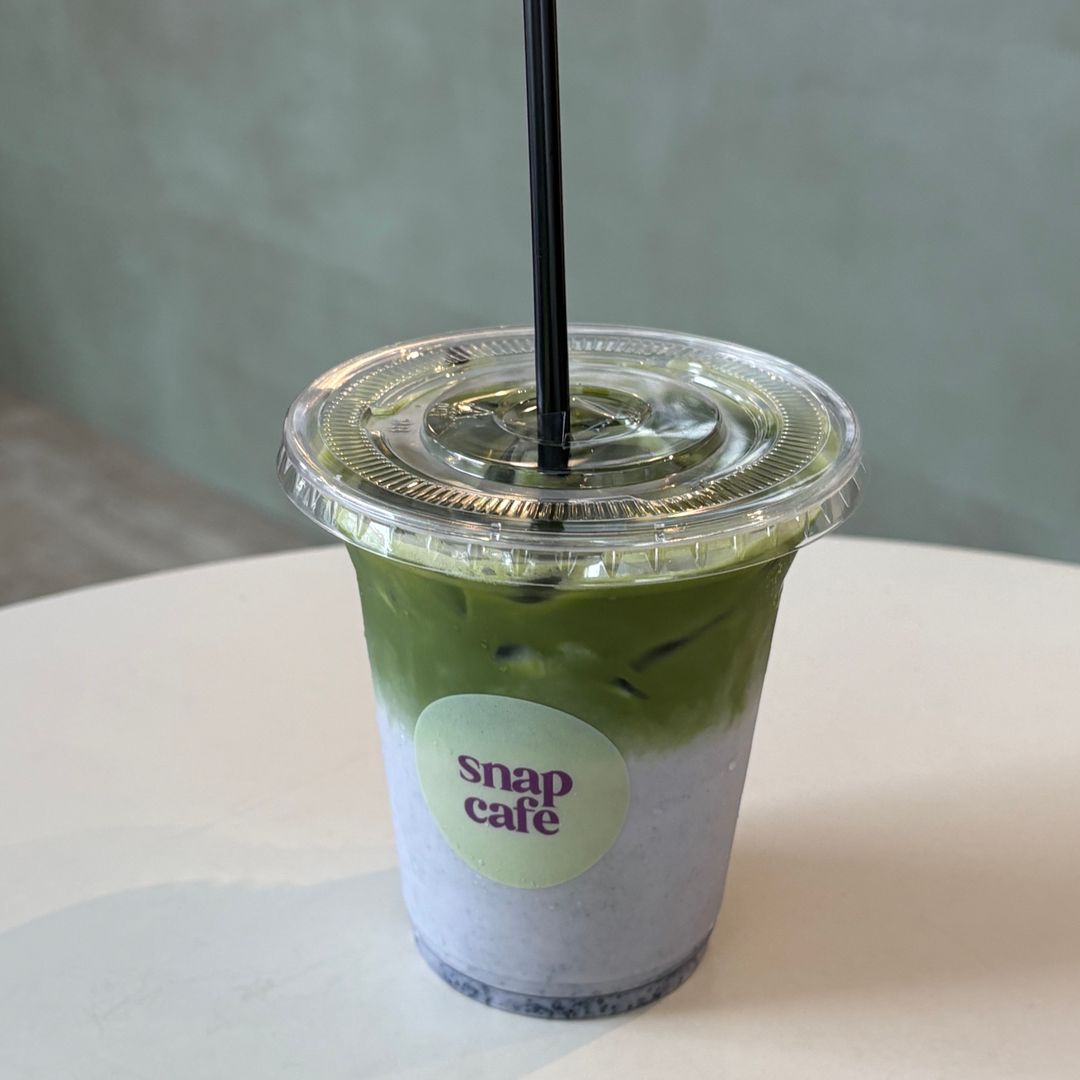 Iced Blueberry Matcha