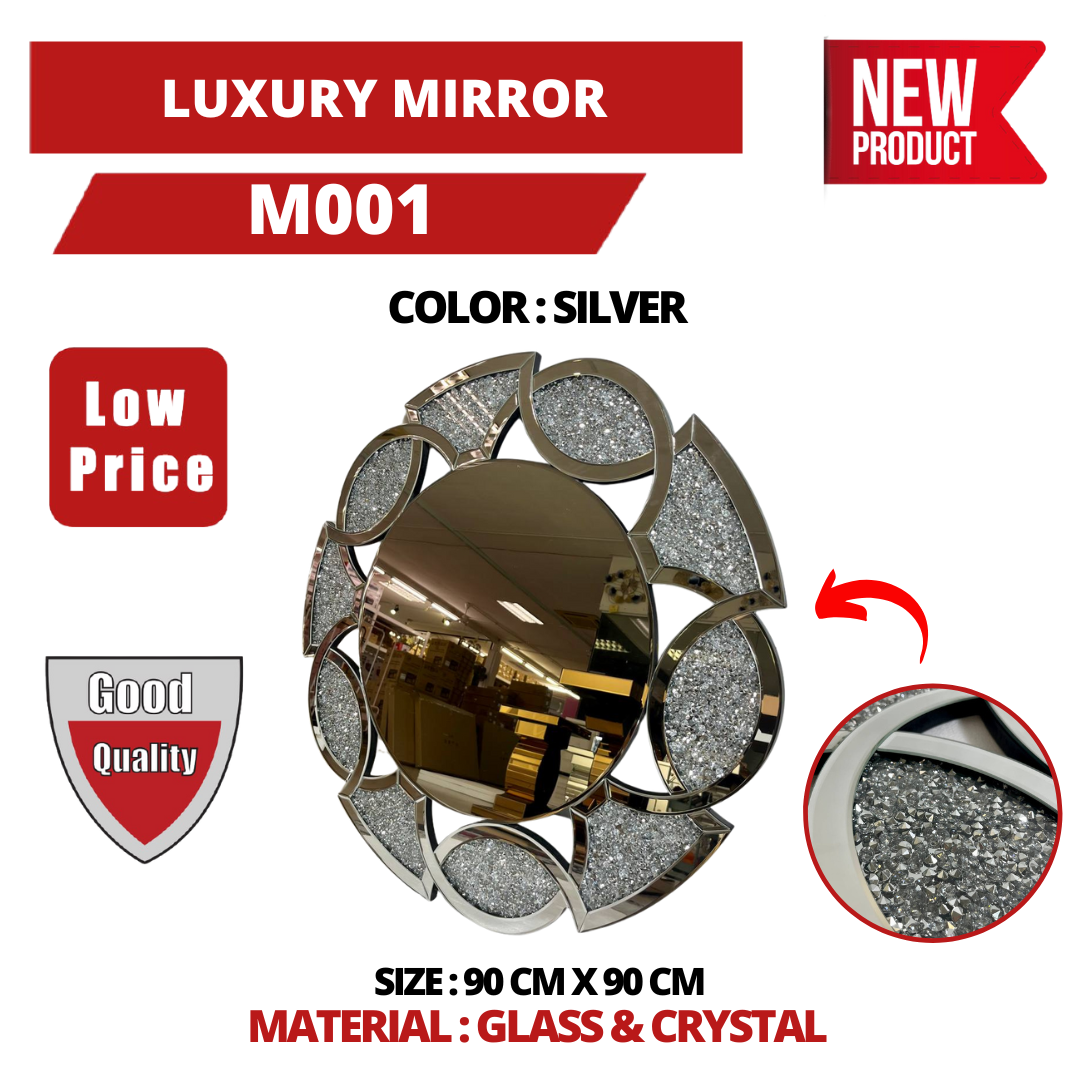 LUXURY MIRROR M001 - SILVER