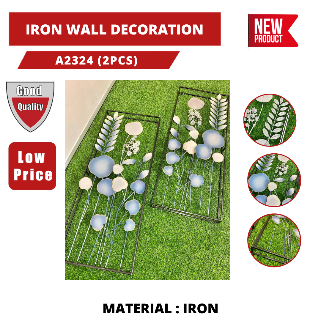 IRON WALL DECORATION A2324 (2 PCS)