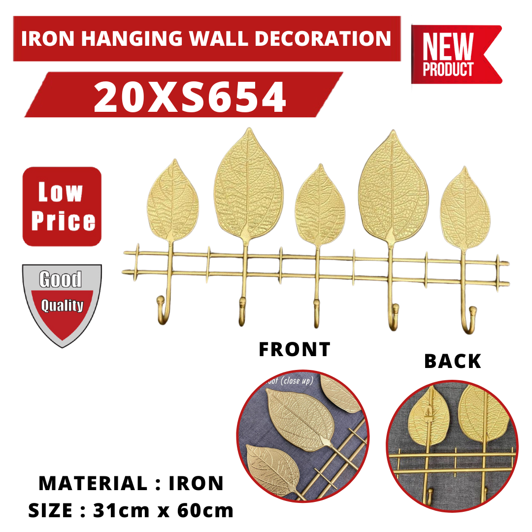 IRON HANGING WALL DECORATION 20XS654