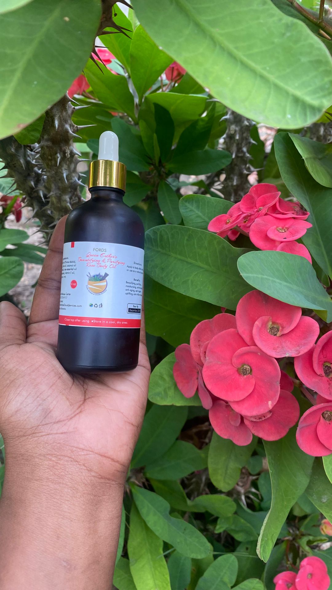 Queen Esther’s Beautifying & Purifying Rose Body Oil
