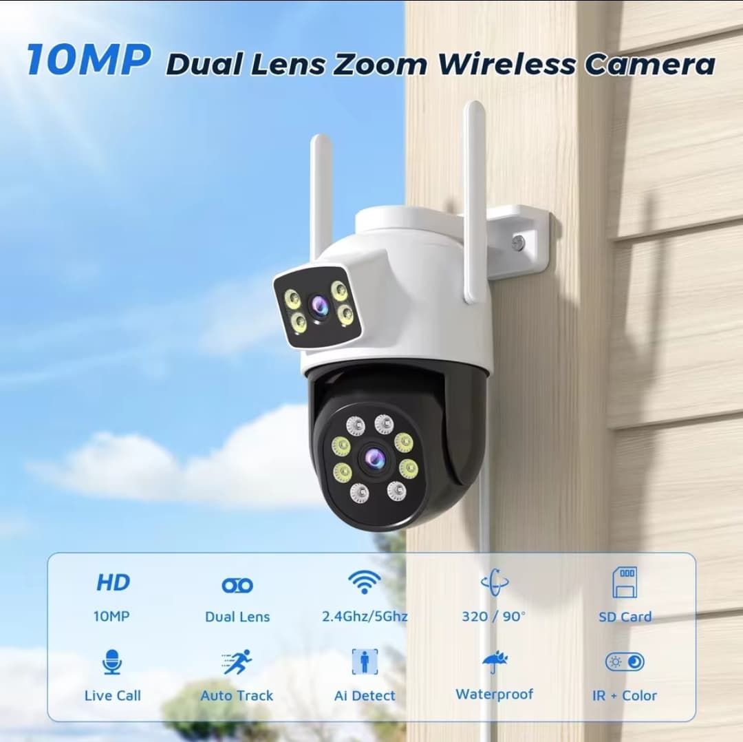 DIY CCTV WiFi Surveillance Camera | Security Protection Dual Leds | Night Vision