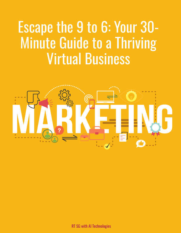 Ebook - Escape the 9 to 6 your 30 minute guide to a thriving virtual business